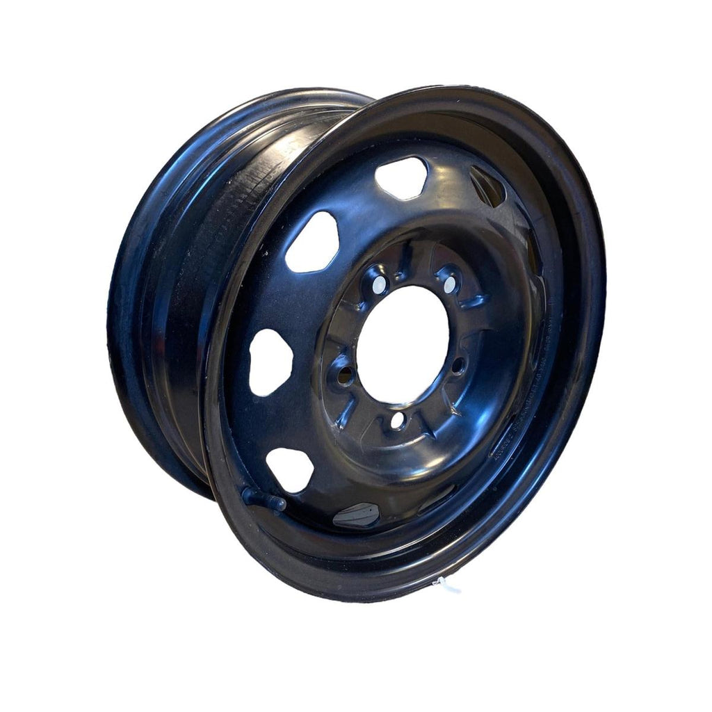 16 Inch Black Rim – Bukhanka (Classic 2.4L & 2.9L, Modern 2.7L), Hunter & 469 – OEM 3160-3101015 - Axles, cardan & suspension - UAZ spare parts