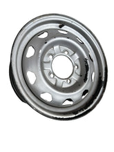 Carica l'immagine nel visualizzatore di Gallery, 16" Steel Rim Silver USED - Bukhanka (Classic &amp; Modern), Hunter &amp; 469 – OEM 316220-3101015-07-silver - - UAZ spare parts