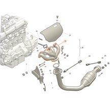 Görseli Galeri görüntüleyiciye yükleyin, Uitlaat spruitstuk - OEM 4062-1008025-20 - - UAZ spare parts