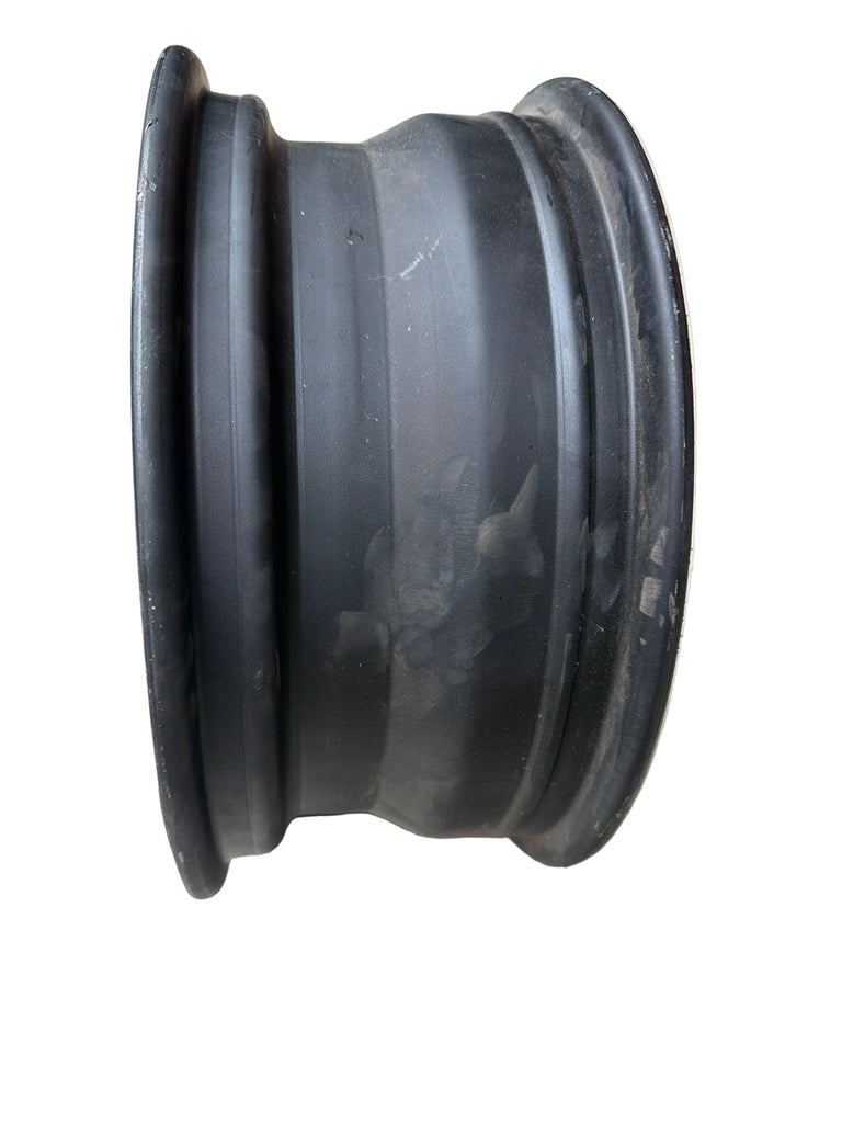 16" juodas MATINIS NAUDOTAS plieninis ratlankis – Bukhanka (klasikinė ir moderni), Hunter ir 469 – OEM 316220-3101015-07-BLMATT