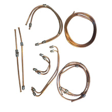 Afbeelding in Gallery-weergave laden, Copper Brake Line Set (11 pcs) – Bukhanka Classic (2.4L &amp; 2.9L) – OEM 3741-11-01 - Brake system - UAZ spare parts