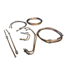 Afbeelding in Gallery-weergave laden, Copper Brake Line Set (11 pcs) – Bukhanka Classic (2.4L &amp; 2.9L) – OEM 3741-11-01 - Brake system - UAZ spare parts