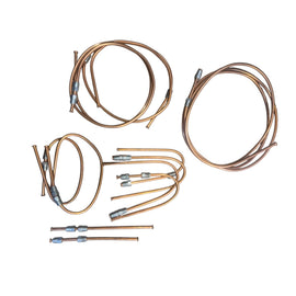 Copper Brake Line Set (11 pcs) – Bukhanka Classic (2.4L & 2.9L) – OEM 3741-11-03