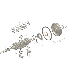 Заредете изображението в галерията, Crankshaft Oil Seal 80x100x10 – Bukhanka Modern (2.7L), Hunter &amp; 469 (2.7L), Patriot, Profi – OEM 040620100516001 - Engine - UAZ spare parts