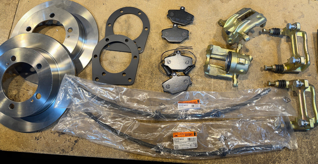 Eftermarknads skivbromssats för 16-tums fälgar - fram eller bak - OEM 588747843