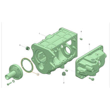 Заредете изображението в галерията, Input Shaft Cover Gasket 5-Spd - Bukhanka Modern &amp; Hunter/469 - OEM 255-1701042 - - UAZ spare parts