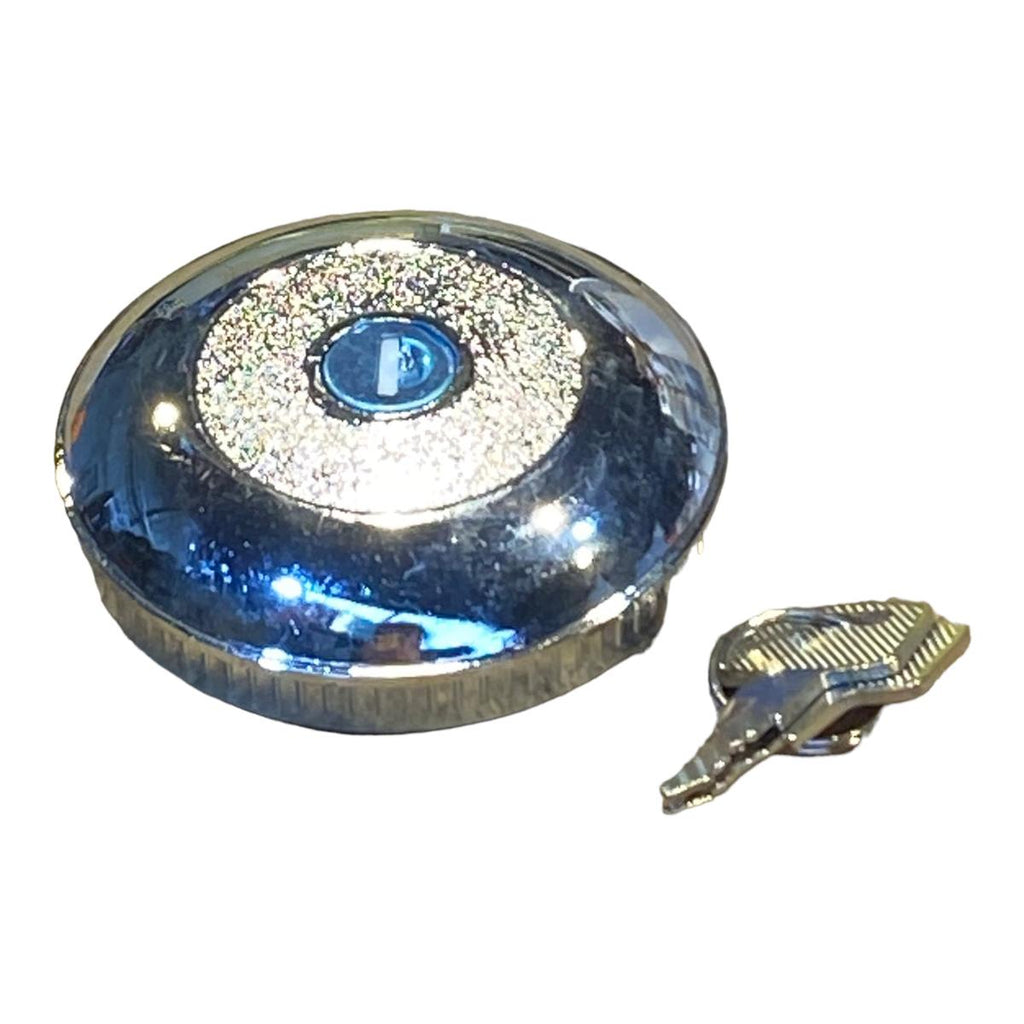 Locking Chrome Fuel Cap – Bukhanka Classic (2.4L & 2.9L), Hunter & 469 – OEM 69-11030010-01 - Fuel - UAZ spare parts