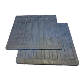 Mud Flap Set (290 mm, 2 pcs) – Bukhanka (Classic & Modern), Hunter & 469 – OEM 60858489-02 - Body and exterior - UAZ spare parts