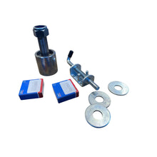 Заредете изображението в галерията, Pivot Mount for Bike Carrier or Spare Wheel Holder Heavy Duty – Hunter &amp; 469 (all engines), Bukhanka (Classic &amp; Modern), Profi, Patriot – OEM OWN-45