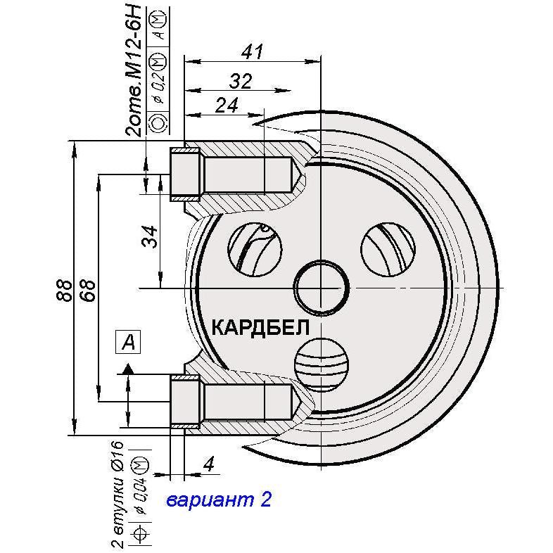 Power Steering Pump ШНКФ453471.105-40T M14 – Hunter & 469 (2.7L) – OEM 31602-3407010-10 - - UAZ spare parts