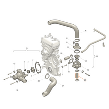Načíst obrázek do prohlížeče Galerie, Silicone Thermostat Hose - 2.7L UAZ Models - OEM 406-1306035-10 - - UAZ spare parts