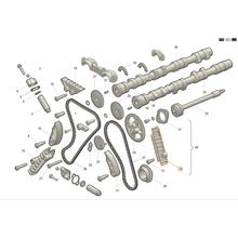 Załaduj zdjęcie do przeglądarki galerii, Timing Chain Guide Set 2.7L UAZ Engine - Bukhanka Modern &amp; Hunter &amp; 469 - 04090410061 5000 0409041006160006000 04090410061000 - - UAZ spare parts