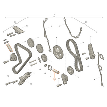 Carregar imagem no visualizador da Galeria, Timing Chain Tensioner EX-CT406-50 - Hunter&amp;469 (2.7L) &amp; Bukhanka Modern (2.7L) - OEM 040600467000001 - - UAZ spare parts