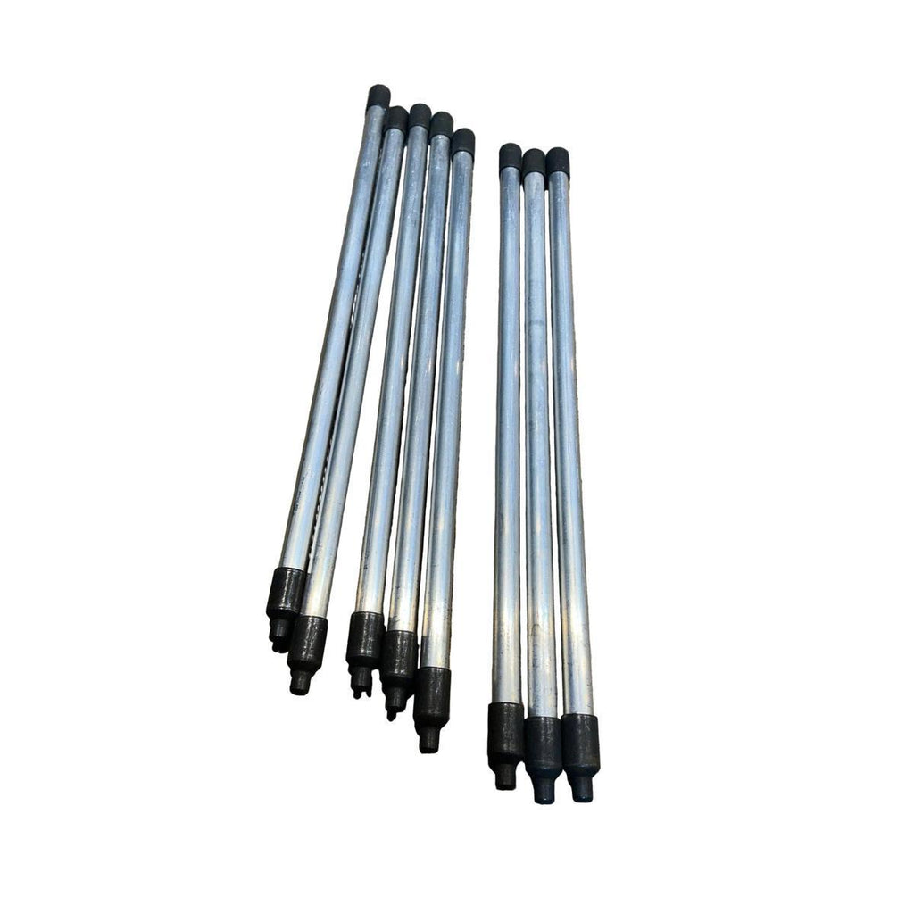 Valve Pushrod Set (8) - Hunter & 469; Bukhanka Classic (2.9L) - OEM 21-1007175-285mm - - UAZ spare parts