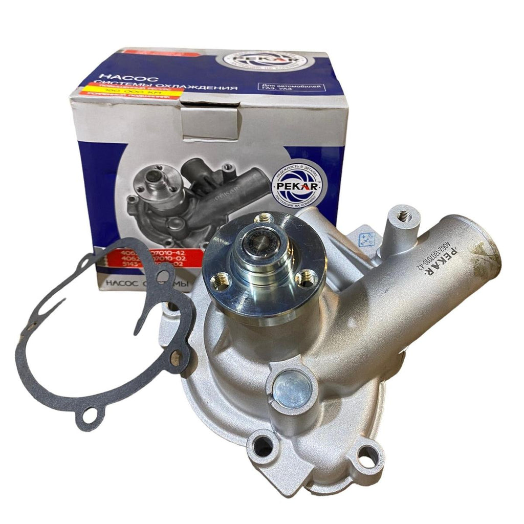 Water Pump Cast Iron 27 mm Shaft – Bukhanka Modern (2.7L), Hunter & 469 (2.7L) – OEM 4062-1307010-42 - Engine - UAZ spare parts