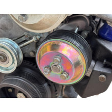 Заредете изображението в галерията, Water pump Pulley (94 mm) – Profi, Patriot, Hunter &amp; 469, Bukhanka Modern (2.7L) – OEM 794578458 - Engine - UAZ spare parts