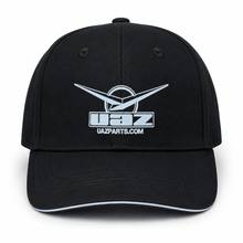 Charger l'image dans la galerie, Black UAZ Cap – Worn by Those Who Keep It Moving – UAZPARTS.COM UAZ PART – OEM 452452