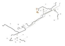 Заредете изображението в галерията, Brake Hose 850 mm Front Left – Bukhanka (Modern) – OEM 3160-3506061 - Brake system - UAZ spare parts