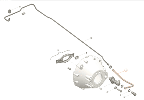 Clutch Slave Hose - Bukhanka Modern & Hunter/469 (2.7L) - OEM 3909 - 1602590 - 10 – UAZPARTS.COM UAZ PART – OEM 390900160259010