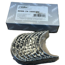 Заредете изображението в галерията, Connecting Rod Bearing Shells Standard Size – Bukhanka Classic &amp; Hunter &amp; 469 (2.4L &amp; 2.9L) – OEM 24 - 1000104 - 0,00 – UAZPARTS.COM UAZ onderdeel – OEM 24 - 1000104 - 0,00
