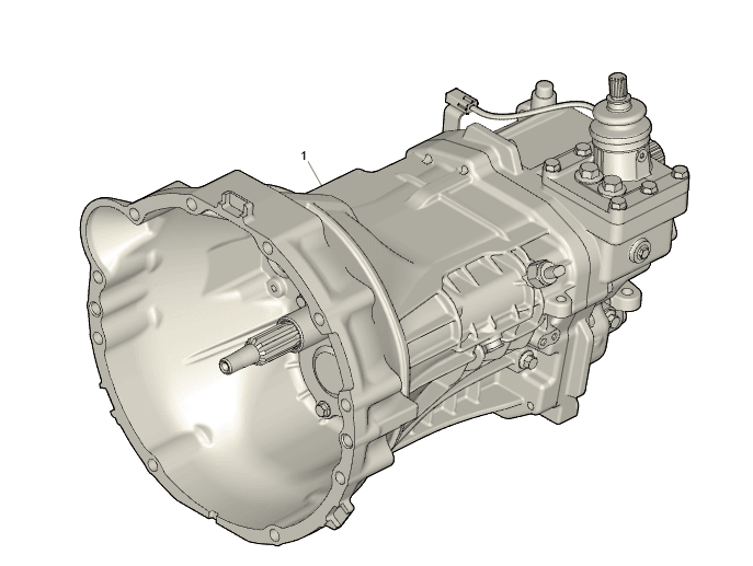 Dymos 5-speed gearbox – Hunter (Modern), Profi & Patriot – Used – OEM 31630017000101 - - UAZ spare parts