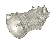 Laden Sie das Bild in den Galerie-Viewer, Dymos 5-speed gearbox – Hunter (Modern), Profi &amp; Patriot – Used – OEM 31630017000101 - - UAZ spare parts