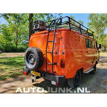 Laden Sie das Bild in den Galerie-Viewer, Folding Step with 2 Gas Springs – Bukhanka (Classic &amp; Modern) – OEM 4505801485 – UAZPARTS.COM UAZ onderdeel – OEM 4505801485