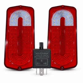 LED Taillight Set + Relay - Hunter & 469 (2.7L), Bukhanka (2.4/2.7/2.9L) - - UAZ spare parts