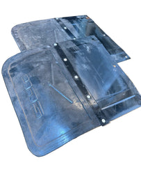 Mudflap 323 x 204 mm – Bukhanka (Classic & Modern) set of 2 – OEM 452-5107514-03-METAL - Body and exterior - UAZ spare parts