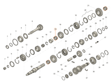 Ladda upp bild till gallerivisning, Needle Bearing 5spd - Hunter &amp; 469, Bukhanka Modern - OEM 315195170111100 Western Quality – UAZPARTS.COM UAZ PART – OEM 315195170111100