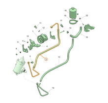 Kép betöltése a Galéria nézegetőbe, Power Steering Hose - Bukhanka Modern (2.7L) 10.2206 - 95 - 3408150 - 30 – UAZPARTS.COM UAZ PART – OEM 10.2206-95-3408150-30