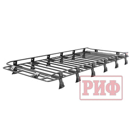 RIF Roof Rack with Ladder (3.3 m) – Bukhanka (Classic 2.4L & 2.9L, Modern 2.7L) – OEM RIF452 - dak1 - 3300 – RIF UAZ onderdeel – OEM RIF452 - dak1 - 3300