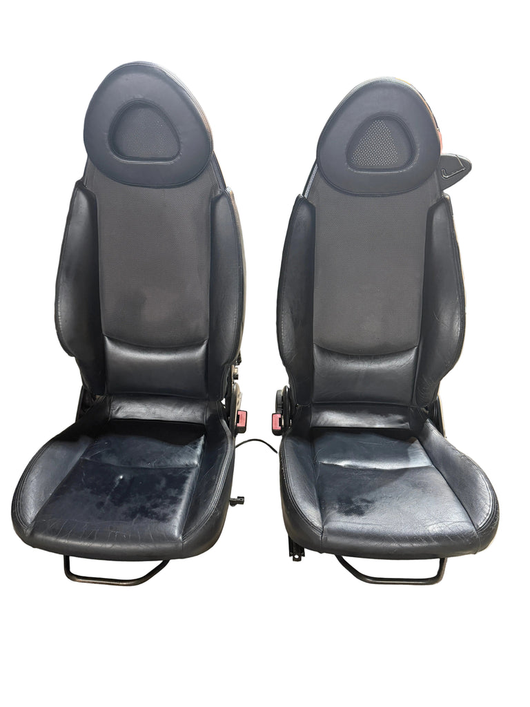 Smart Full Leather Heated Seat Set (2 pcs) – Bukhanka (Classic & Modern) – OEM SMART123BLACK - Interior - UAZ spare parts