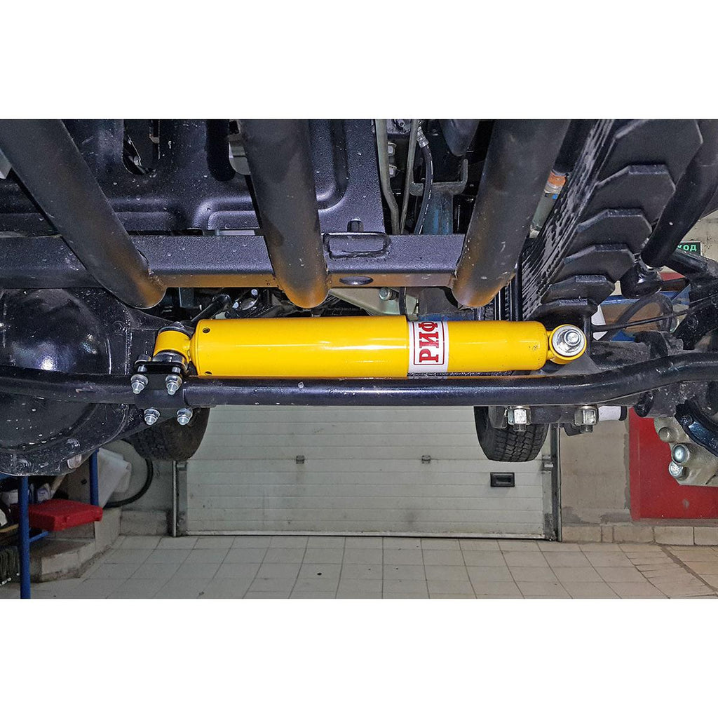 Steering Damper with Mounting Bracket – Bukhanka (Classic & Modern) – OEM SD01B – UAZPARTS.COM UAZ onderdeel – OEM SD01B