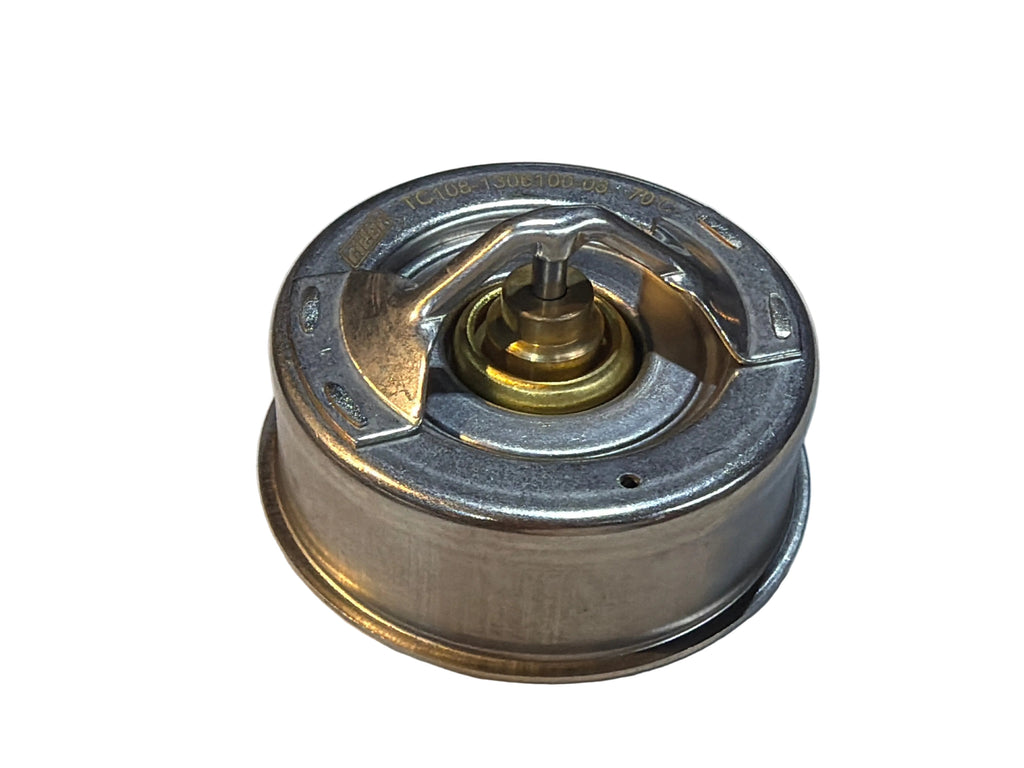 Thermostat 70 °C – Bukhanka Classic (2.4L & 2.9L), Hunter & 469 (2.4L & 2.9L) – OEM TC108-1306100-70 - Engine - UAZ spare parts