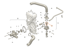 Afbeelding in Gallery-weergave laden, Thermostat 80 Degrees – Bukhanka Modern, Hunter &amp; 469 (2.7L), Patriot, Profi – OEM 040600130610000 - 80 – UAZPARTS.COM UAZ PART – OEM 040600130610000-80