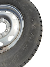Cargar imagen en el visor de la galería, Wheel &amp; Tire Set 16in Silver 225/75R16 (5x) – Hunter &amp; 469; Bukhanka – USED - - UAZ spare parts