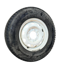 Încarcă imaginea în vizualizatorul Galerie, Wheel &amp; Tire Set 16in White 225/75R16 (5x) – Hunter &amp; 469; Bukhanka – USED – UAZPARTS.COM UAZ PART – OEM 64747447